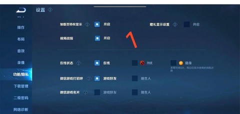 王者荣耀怎么设置隐私[图2]